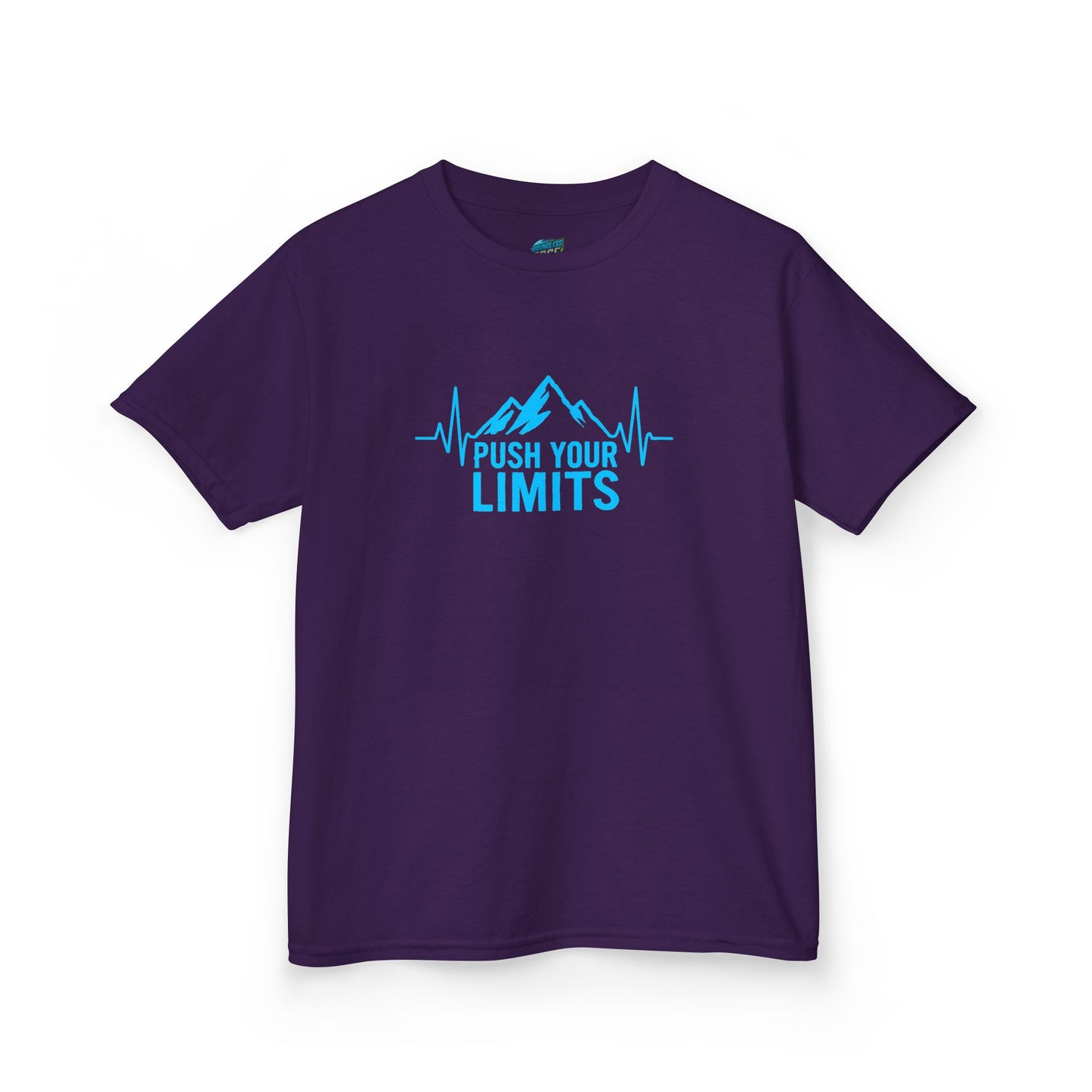 Push Your Limits Hiking Girls' Heavy Cotton T-Shirt