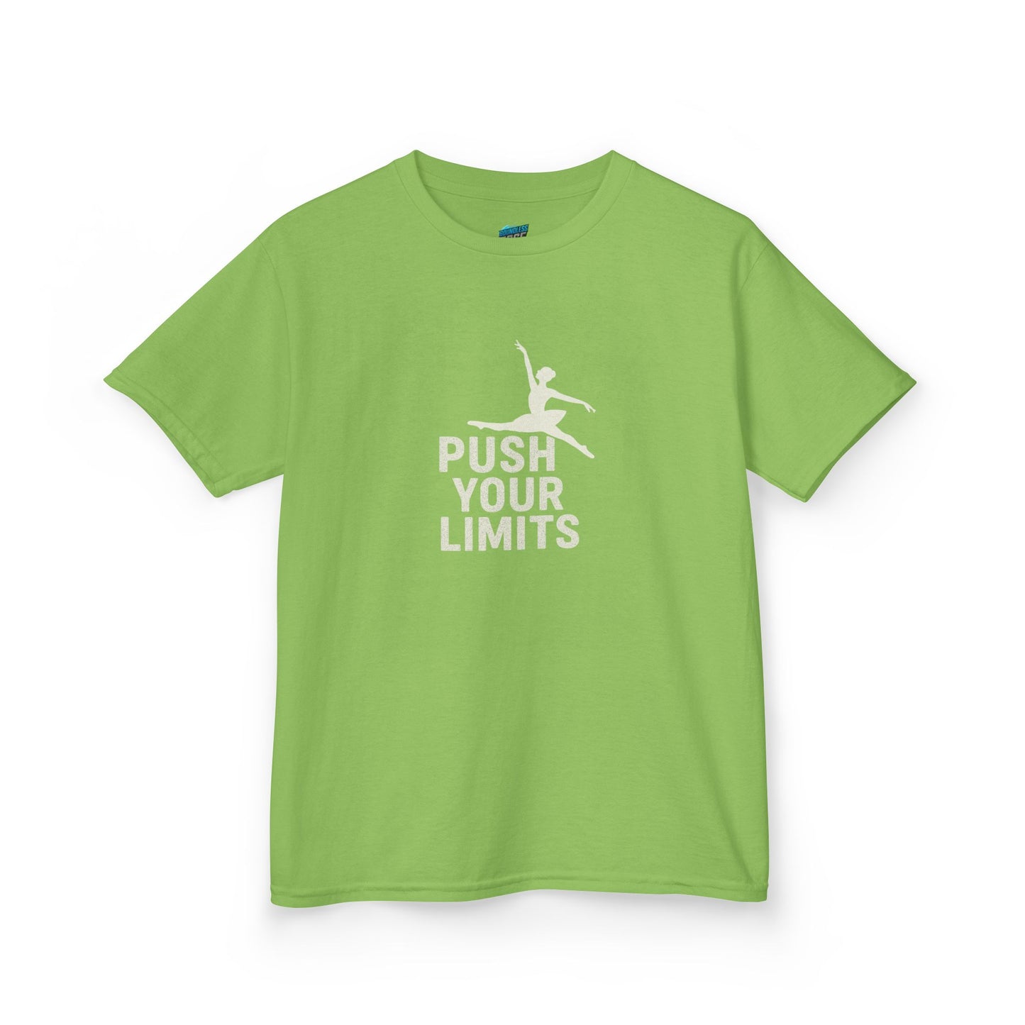 Push Your Limits Dancer Girls' Heavy Cotton T-Shirt