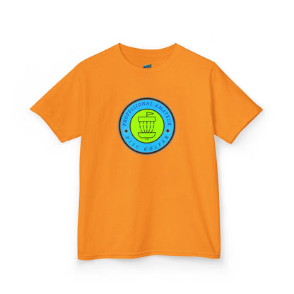 Professional Amateur Disc Golf Humor Boys' Heavy Cotton T-Shirt