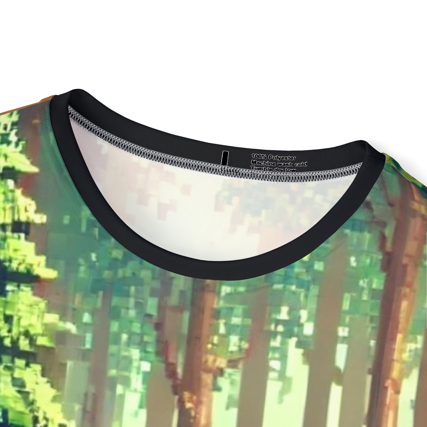 Sasquatch Pixel Art Disc Golf Men's Jersey Premium T-Shirt