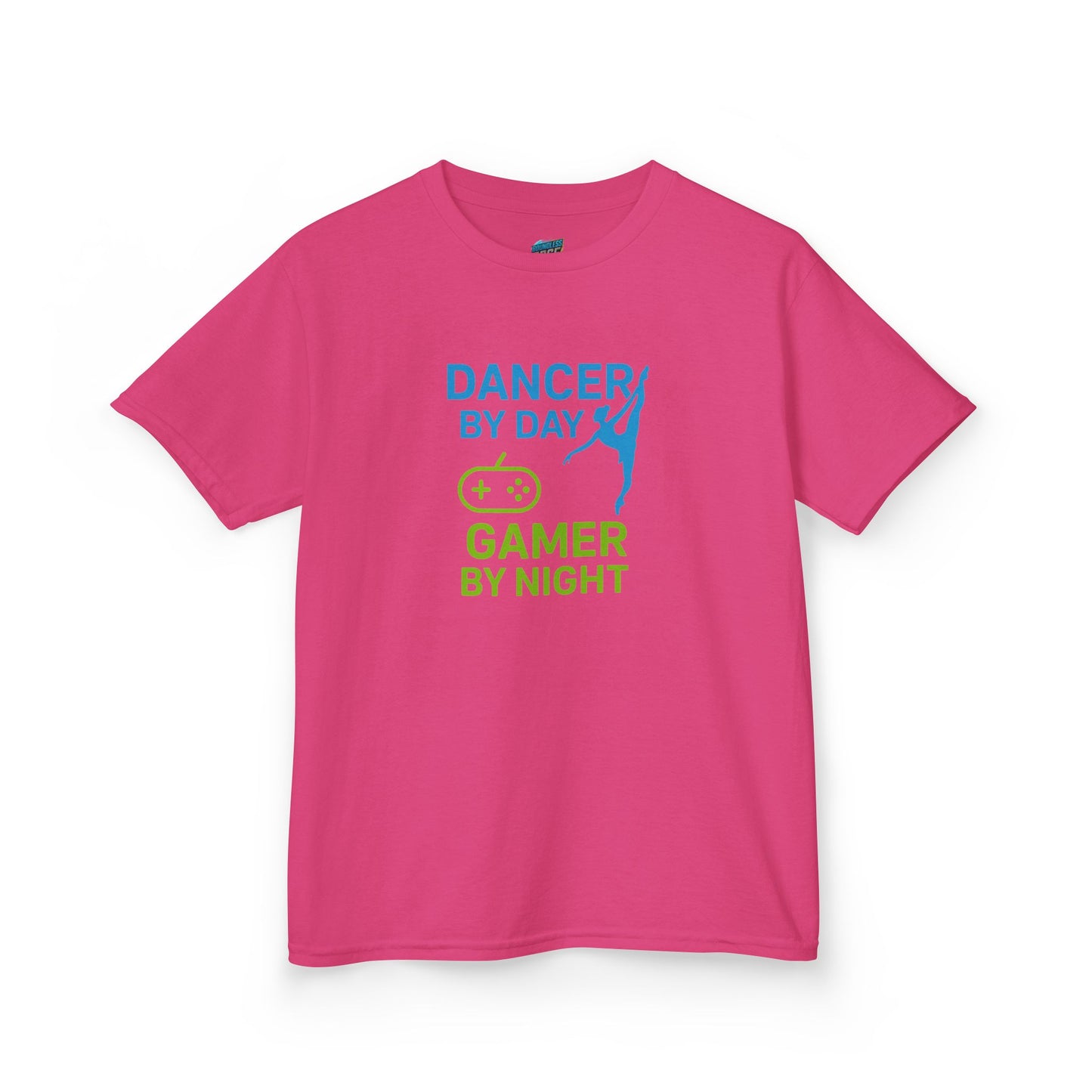 Dancer by Day, Gamer by Night Girls' Heavy Cotton T-Shirt