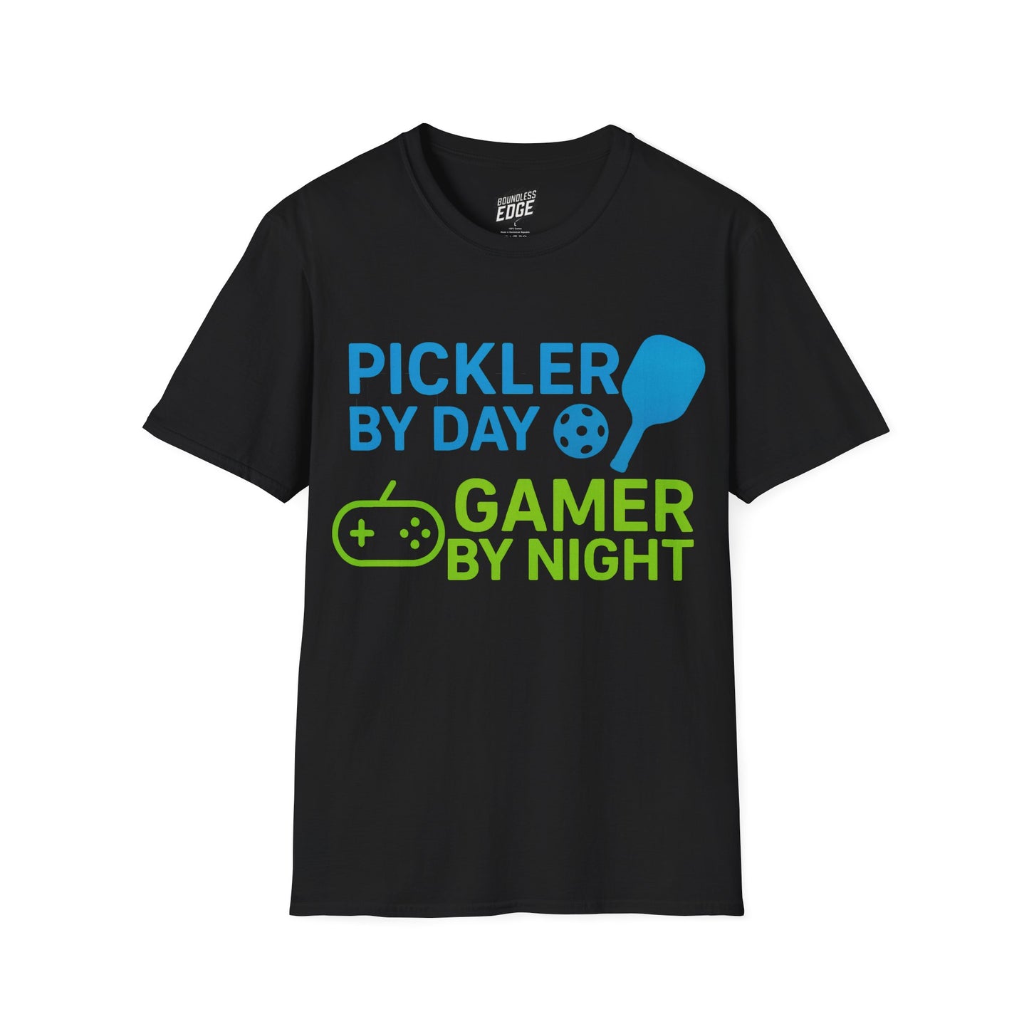 Pickler by Day, Gamer by Night Pickleball Women's Basic T-Shirt
